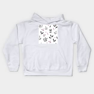 Leaf Pattern 3 Kids Hoodie